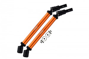 GPM MAO4170FRS MEDIUM CARBON STEEL FRONT / REAR CVD DRIVE SHAFT ARRMA 1/10 4WD OUTCAST 4X4 4S V2 BLX STUNT TRUCK ARA4410V2 - ORANGE - MAO4170FRS-OR