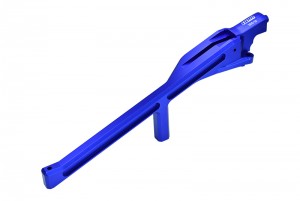 GPM SLE016R-R ALUMINUM 7075-T6 REAR CHASSIS BRACE TRAXXAS 1/8 4WD SLEDGE MONSTER TRUCK 95076-4 - BLUE - SLE016R-B