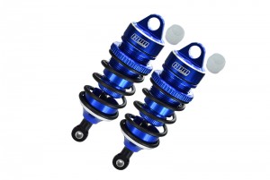 GPM MAL078F ALUMINUM 6061-T6 FRONT ADJUSTABLE SPRING DAMPERS 78MM WITH 6MM SHAFT ARRMA 1/7 4WD LIMITLESS / INFRACTION 6S V2 - BLUE - MAL078F-B