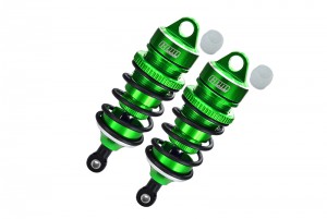 GPM MAL078F ALUMINUM 6061-T6 FRONT ADJUSTABLE SPRING DAMPERS 78MM WITH 6MM SHAFT ARRMA 1/7 4WD LIMITLESS / INFRACTION 6S V2 - GREEN - MAL078F-G