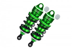 GPM MAL088R ALUMINUM 6061-T6 REAR ADJUSTABLE SPRING DAMPERS 88MM WITH 6MM SHAFT ARRMA 1/7 4WD LIMITLESS / INFRACTION 6S V2 - GREEN - MAL088R-G