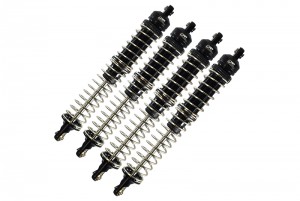 GPM RBX130145FR FRONT & REAR OIL DAMPER SET AXIAL 1/10 4WD RBX10 RYFT BRUSHLESS ROCK BOUNCER AXI03005 - BLACK - RBX130145FR-BK-S