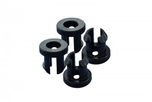 GPM SLEDP/C-BK SHOCK CAPS SPACERS TRAXXAS 1/8 4WD SLEDGE MONSTER TRUCK 95076-4 - SLEDP/C-BK