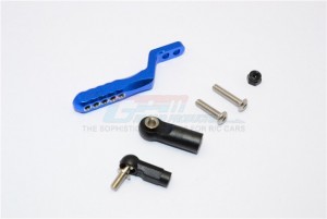 ALUMINIUM REAR TOW HITCH -   AXIAL SCX10 II - Blue - SCX2333R-B