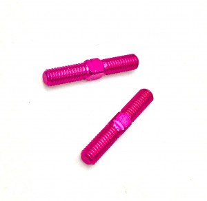 3RACING 3RAC-TR318AL/PK 3mm X 18MM Aluminium Turnbuckle 1/10 SAKURA S M4 FFEX ADVANCE CAR - 3RAC-TR318AL/PK