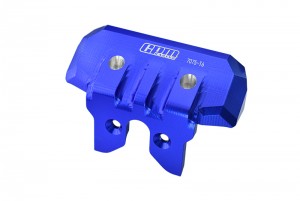 GPM SLE330F FRONT ALUMINIUM 7075 BUMPER 9535 TRAXXAS 1/8 SLEDGE MONSTER TRUCK 95076-4 - BLUE - SLE330F-B