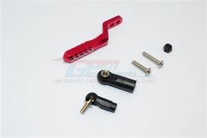 ALUMINIUM REAR TOW HITCH -   AXIAL SCX10 II - Red - SCX2333R-R