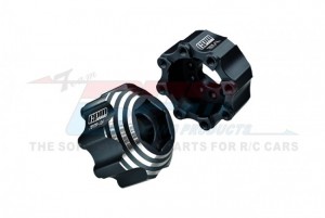 GPM PL8X32+17 PRO-LINE 8X32 TO 17MM 1/2"OFFSET ALUMINUM 7075T-6 HEX ADAPTERS FOR PRO-LINE 8x32 3.8"REMOVABLE WHEELS #6353-00/#6345-00 - PL8X32+17-BK