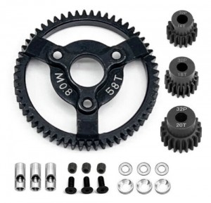 HD SPUR GEAR 32P 50 - 60T 0.8M PINION GEAR 1/10 4683 TRAXXAS RUSTLER SLASH 2WD - 58T - TRX3258T162820T