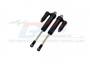 GPM UDR135FX/LN ALUMINUM 6061-T6 FRONT L-SHAPE PIGGY BACK (BUILT-IN PISTON) INTERNAL DAMPER 135MM TRAXXAS 1/7 UNLIMITED DESERT RACER PRO-SCALE 4X4 85076-4 - BLACK - UDR135FX/LN-BK-BEBK