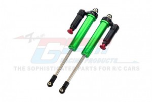 GPM UDR160RX/LN ALUMINUM 6061-T6 FRONT L-SHAPE PIGGY BACK (BUILT-IN PISTON) INTERNAL DAMPER 160mm TRAXXAS 1/7 UNLIMITED DESERT RACER PRO-SCALE 4X4 85076-4 - GREEN - UDR160RX/LN-G-BEBK