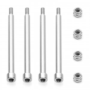 Stainless Steel Threaded Hinge Pins 4 x 56mm 1/5 TRAXXAS X-MAXX 6S 8S MONSTER - 70510