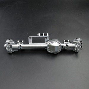 ALLOY FRONT AXLE DIFF HOUSING 1/10 AXIAL RC RBX10 RYFT ROCK BOUNCER AXI03005 - SILVER - RBX10-02F/SI
