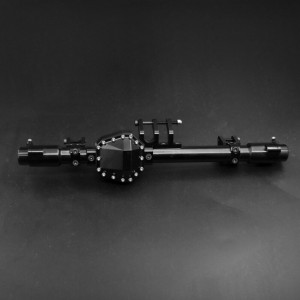 ALLOY REAR AXLE DIFF HOUSING 1/10 AXIAL RC RBX10 RYFT ROCK BOUNCER AXI03005 - BLACK - RBX10-02R/BK