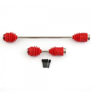 Center HD F & R 8655R CVD Driveshafts 1/10 TRAXXAS RC E-REVO 2.0 VXL 86086-4 - RED - 8655R/RE