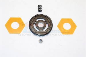 STEEL#45 SPUR GEAR (55T) -   AXIAL SCX10 II - SSCX2055T-BK