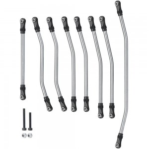 Stainless Steel Suspension Link Rod Linkage Steering Link Rod 1/10 RC AXIAL Wraith - WR-01