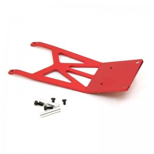 ALUMINIUM FRONT SKID PLATE 5837 1/10 TRAXXAS RC 1/10 SLASH 2WD SHORT COURSE - RED - SLA2WD-05/RE