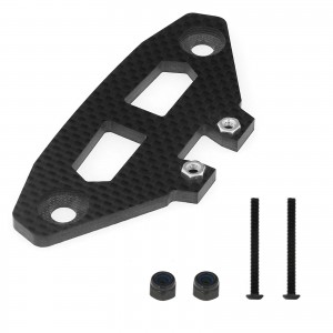 Carbon Fiber Front Bumper Plate Bracket 4mm 1/10 TAMIYA XV02 PRO RC TRUCK 58707 - XV02-01