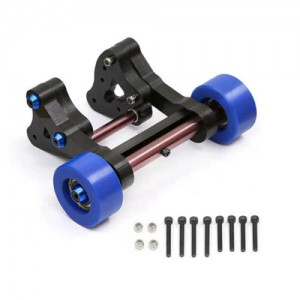 ALLOY REAR WHEELIE BAR ARRMA 1/8 RC OUTCAST TYPHOON KRATON EXB 6S BLX - BLUE - MAO-040R/BU