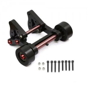 ALLOY REAR WHEELIE BAR ARRMA 1/8 RC OUTCAST TYPHOON KRATON EXB 6S BLX - MAO-040R/BK