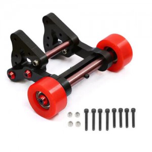 ALLOY REAR WHEELIE BAR ARRMA 1/8 RC OUTCAST TYPHOON KRATON EXB 6S BLX - RED - MAO-040R/RE