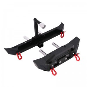 ALLOY F / R BUMPER GUARD FOR 1/10 RC TRAXXAS TRX-4 AXIAL RACING SCX-10 CRAWLER - SCX10II-02FR