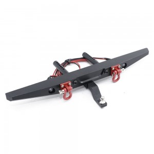 F & R Bumper Mount W/ LED For TRAXXAS 1/10 RC TRX-4 82076-4/ SCX10 CRAWLER TRUCK - TRX4-R01