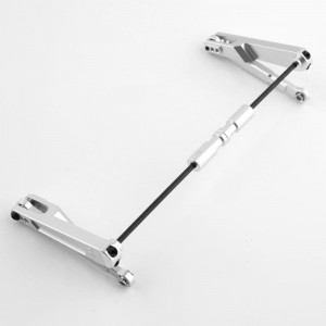ALLOY Rear Anti-Roll Sway Bar W/ Linkage Arms AXIAL RC 1/10 AXIAL RACING RBX10 RYFT ROCK BOUNCER AXI03005 - RBX10-01/SI