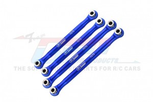 GPM UTB049FR ALUMINUM 7075-T6 FRONT UPPER & REAR UPPER LINKS PARTS TREE AXIAL 1/18 UTB18 CAPRA 4WD UNLIMITED TRAIL BUGGY AXI01002 - BLUE - UTB049FR-B