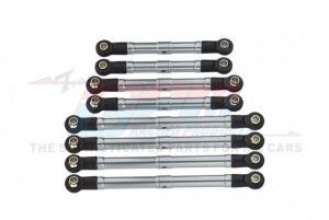 GPM TRX4M160 ALUMINIUM 6061-T6 ADJUSTABLE TIE RODS TRAXXAS 1/18 4WD TRX4M FORD BRONCO 97074-1 - TRX4M160-S-BEBK