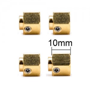Brass 12mm Hex Wheel Hub 6 - 12mm Width For 1/10 RC TRAXXAS TRX-4 Crawler Truck - 10mm - TRX4-HEX10