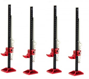 1/10 SCALE REALISTIC Metal Hi-Lift Jack Tool 2 / 4pcs 1/10 RC TRX-4 SCX10 CRAWLER - 4 PCS - SC02-4