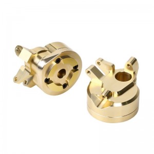 Brass Gear Cover Steering knuckle AXIAL 1/10 RC Capra 1.9 UTB10 /  SCX10-III CRAWLER - SCX10III-02