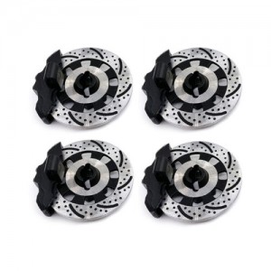 Front & Rear Wheel Hub Brake Disc 1/7 RC TRAXXAS UDR Unlimited Desert Racer 85086-4 - UDR04-DISC/BK