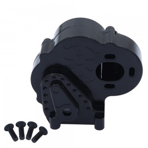 ALUMINIUM CENTER GEAR BOX FOR AXIAL RACING 1/18 UTB18 CAPRA 4WD UNLIMITED TRAIL BUGGY AXI01002 - BLACK - UTB18038/BK