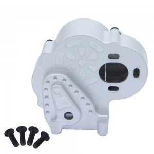 ALUMINIUM CENTER GEAR BOX FOR AXIAL RACING 1/18 UTB18 CAPRA 4WD UNLIMITED TRAIL BUGGY AXI01002 - SILVER - UTB18038/SI