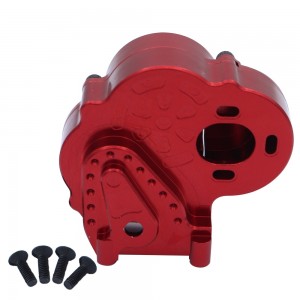 ALUMINIUM CENTER GEAR BOX FOR AXIAL RACING 1/18 UTB18 CAPRA 4WD UNLIMITED TRAIL BUGGY AXI01002 - RED - UTB18038/RE