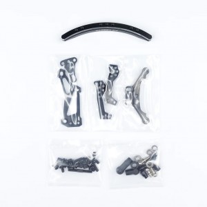 3RACING SAK-D4827/PK Curve Slide Track Steering For D4 SAKURA RWD 1/10 RC DRIFT CAR - SAK-D4827/BK