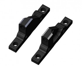 3RACING SAK-D5610/V2 Aluminum Bulkhead Cover 1/10 Sakura D5S Sport Car - SAK-D5610/V2