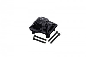 GPM TRX4M012A ALUMINIUM AXLE COVER 9738 FOR TRAXXAS 1/18 TRX-4M FORD BRONCO 97074-1 / LAND ROVER DEFENDER 97054-1 - TRX4M012A/BK