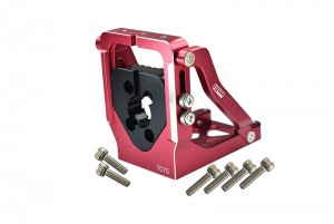 GPM XRT038A ALUMINUM 7075-T6 QUICK RELEASE MOTOR BASE 7760 TRAXXAS 1/5 4WD X-MAXX 6S 8S / 1/6 4WD XRT 8S - RED - XRT038A-R
