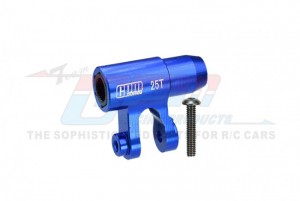 GPM XRT024/SH ALUMINUM 6061-T6 STANDARD 25T STEERING SERVO HORN TRAXXAS 1/6 4WD XRT 8S 78086 / 1/5 4WD X-MAXX 6S 8S MONSTER - BLUE - XRT024/SH-B