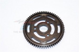GPM YT064TS-BK STEEL #45 SPUR GEAR 32 PITCH 64T1/10 RC AXIAL RACING YETI ROCK RACER - YT064TS-BK