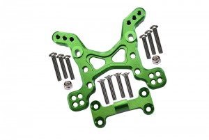 GPM YT028 ALUMINIUM FRONT SHOCK TOWER AXIAL AXIAL 1/10 RC YETI ROCK RACER - GREEN - YT028-G