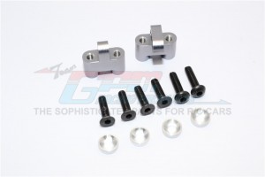 GPM YT024 ALUMINIUM SERVO MOUNT AXIAL 1/10 RC YETI ROCK RACER - GUN SILVER - YT024-GS