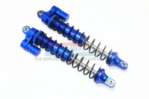 GPM BJ186F/L ALLOY FRONT L-SHAPE DAMPERS ADJUSTABLE DESIGN WITH PIGGY BACK HPI RACING BAJA 5B SS - BJ186F/L-B-BK