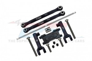 GPM UTB312 ALUMINUM 7075-T6 REAR STABILIZER BAR AXIAL 1/18 UTB18 CAPRA 4WD UNLIMITED TRAIL BUGGY AXI01002 - BLACK - UTB312-BK
