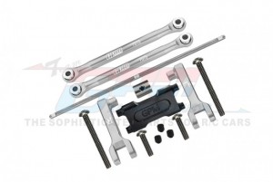 GPM UTB312 ALUMINUM 7075-T6 REAR STABILIZER BAR AXIAL 1/18 UTB18 CAPRA 4WD UNLIMITED TRAIL BUGGY AXI01002 - SILVER - UTB312-S