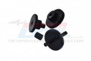 GPM TRX4M1201S HARDEN STEEL #45 TRANSMISSION GEAR SET TRAXXAS 1/18 4WD TRX-4M CRAWLER - TRX4M1201S-BK